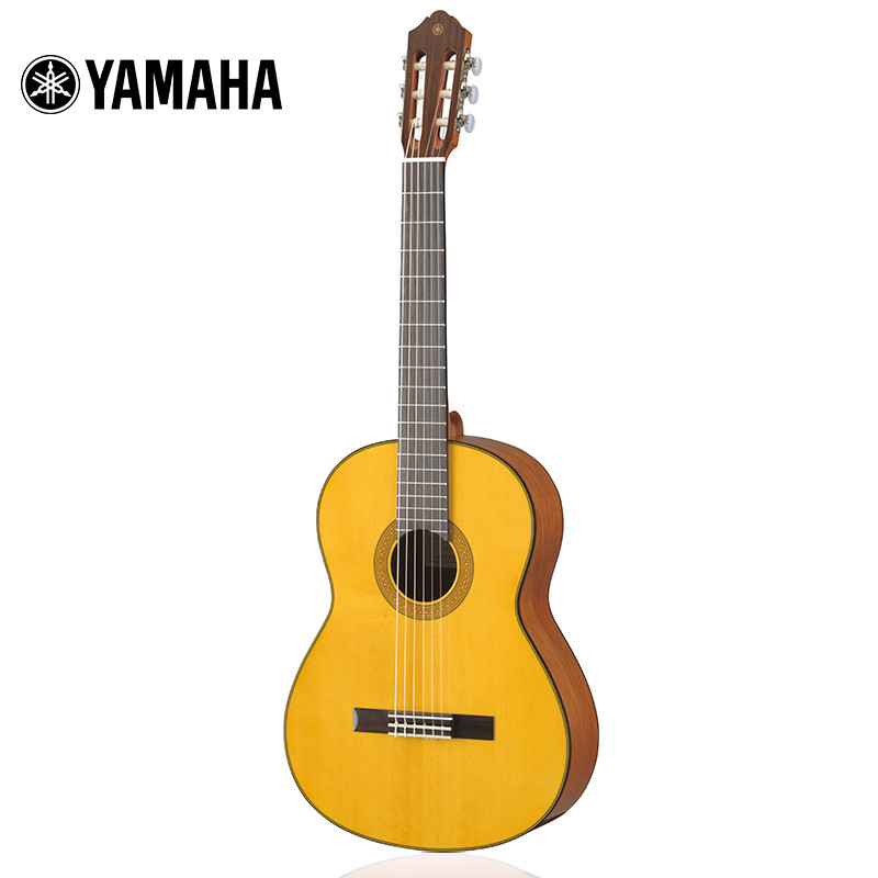 YAMAHA雅马哈吉他CG142S亮光单板古典吉他初学者吉它云杉面板39英寸考级进阶