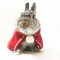 兔子衣服猫猫兔垂耳兔披风圣诞迷你裙兔子斗篷泰迪狗狗猫咪斗篷兔子装饰品_1 M码(适合脖围29-32cm的宝宝)