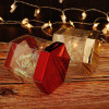 圣诞节手提小礼品平安夜平安果包装盒PVC盒子创意苹果盒糖果 硬盒方形-圣诞家族两个装_837