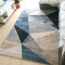 客厅地毯茶几毯美式风格家用简约现代欧式简欧沙发地毯客厅茶几毯_1 160*230cm大号 多三角