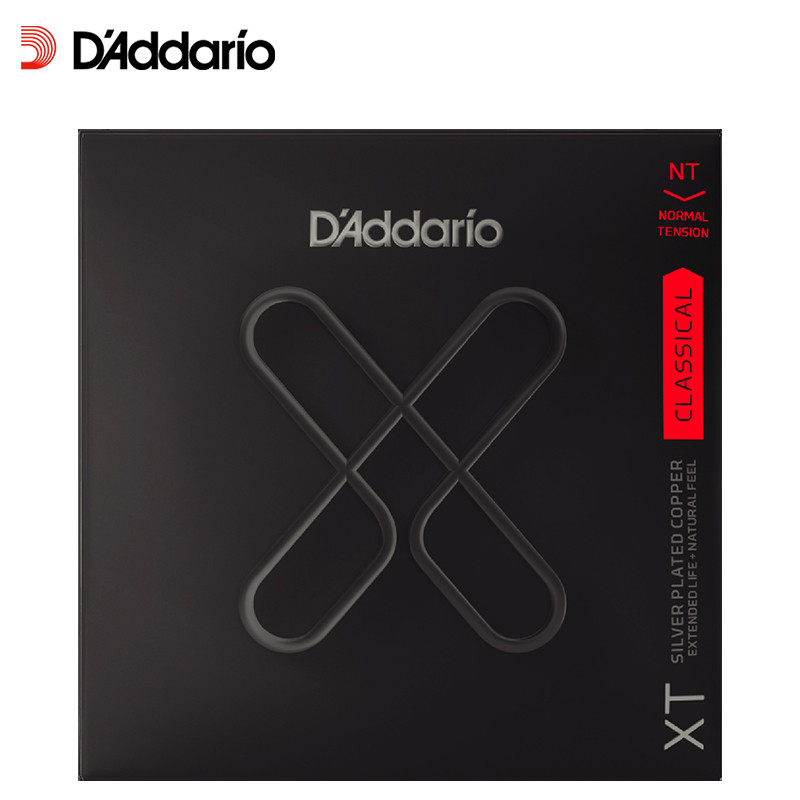 达达里奥(D'Addario)XTC45 标准张力涂层古典吉他琴弦 美国原装进口套弦[升级版]