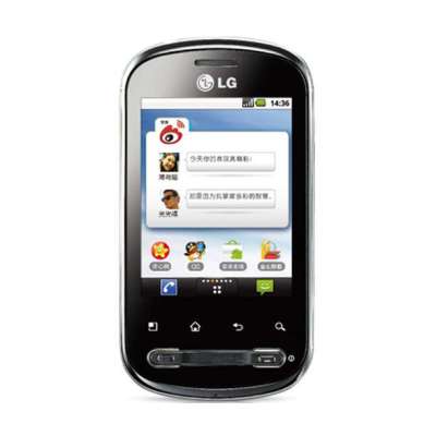 LG手机P350(RED)