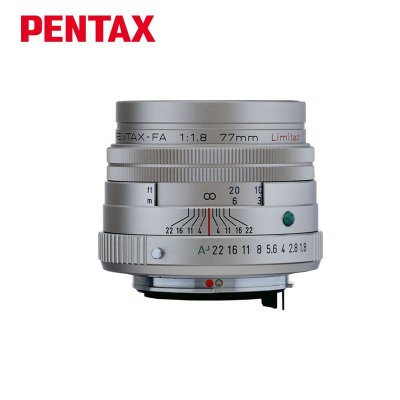 宾得镜头FA77/1.8LIMITEDW/CASE(银色)