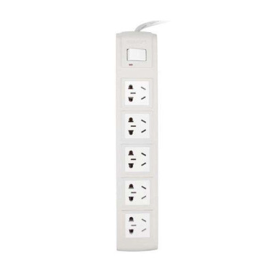 鸿雁5位单控电源转换器 ZDD51G5/D/3 线长3米