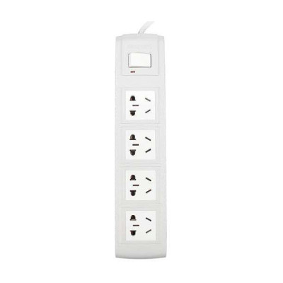 鸿雁四位单控电源转换器 ZDD41G4/D/2 线长2米