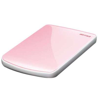 buffalo(巴比禄)移动硬盘HD-PET500U2/P-AP500G粉色