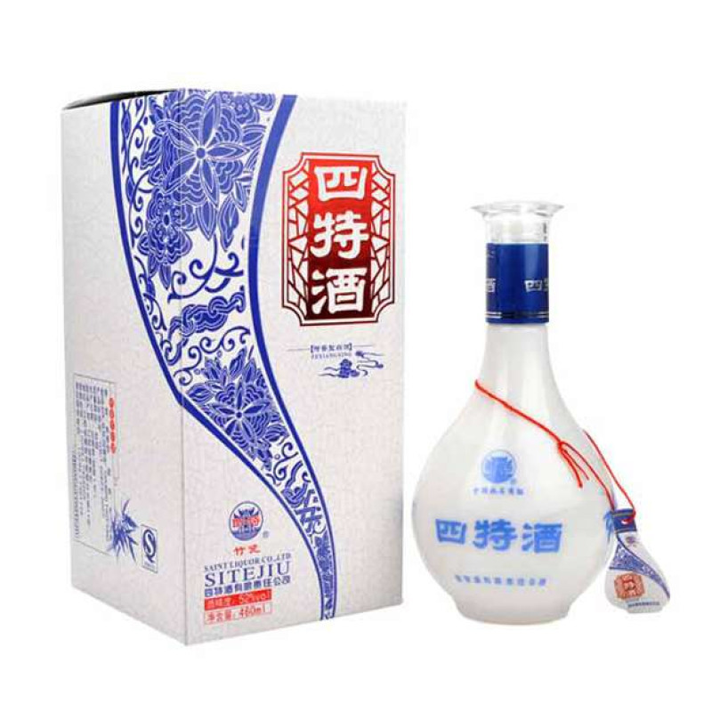 四特酒竹瓷52度460ml图片