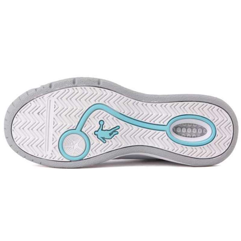 乔丹女款网球鞋CM1210610(41)白色\/钻蓝【报