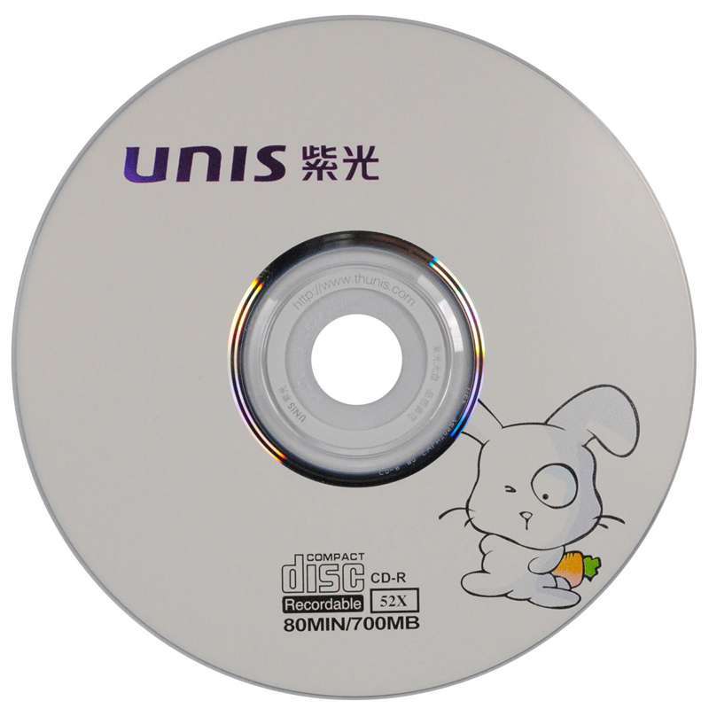 紫光 生肖系列CD-R 52X\/700MB\/80MIN\/25片桶