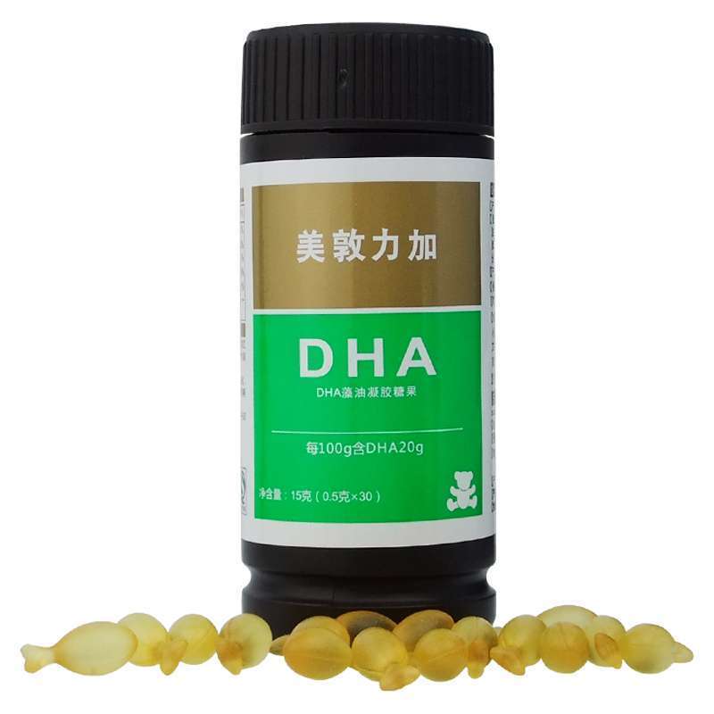 美敦力加dha藻油凝胶糖果儿童型90粒(礼盒装)