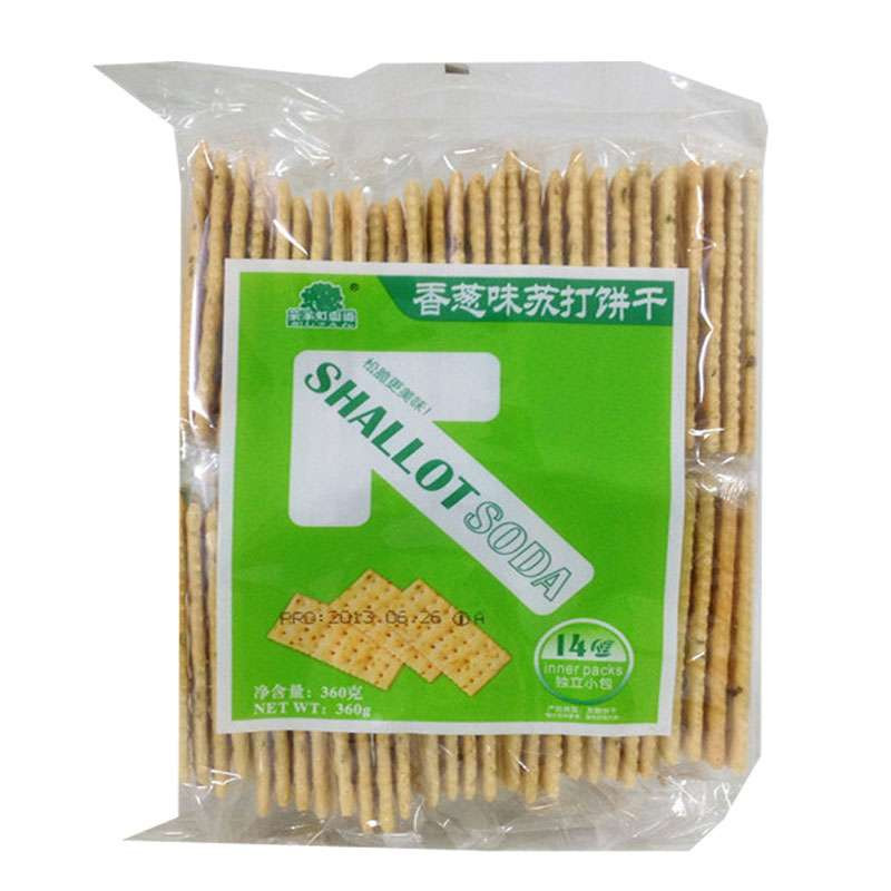 果子町 苏打饼干(香葱味)360g(广东)