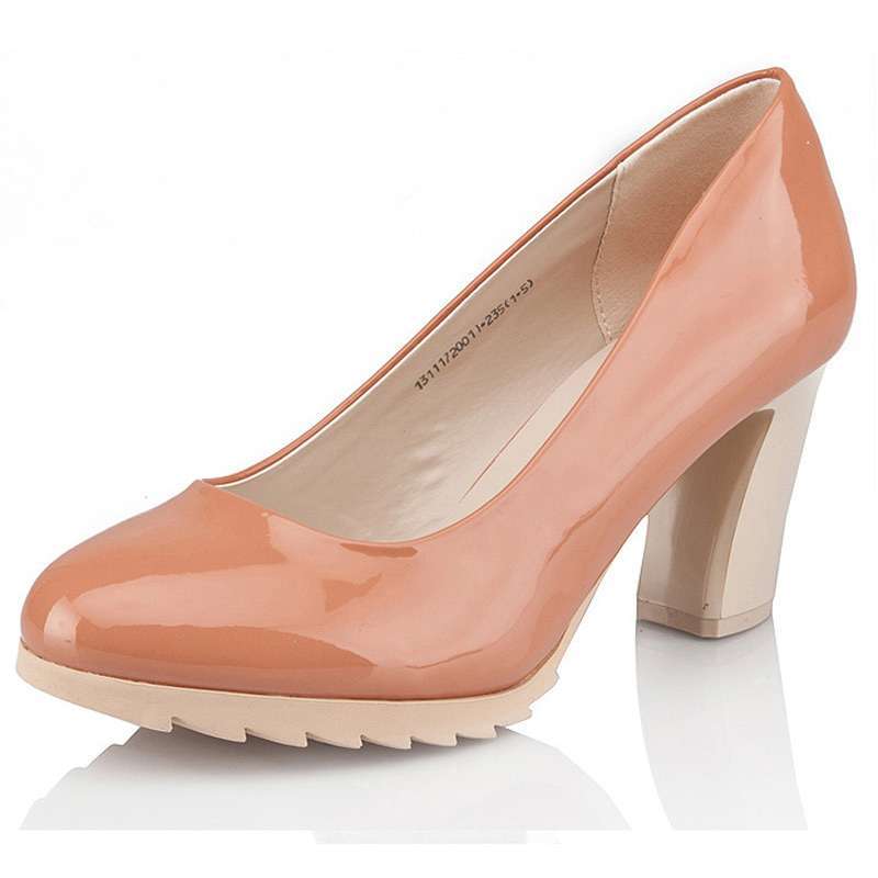 Josiny卓诗尼单鞋高跟131117200粉红39图片