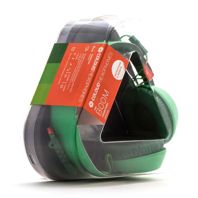 云之声HIFI耳机BOOM 纯色系 绿