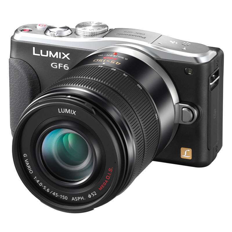 松下(panasonic) 微型单电相机 wea-gf6wgk-k (14-42mm)/(45-150mm)双
