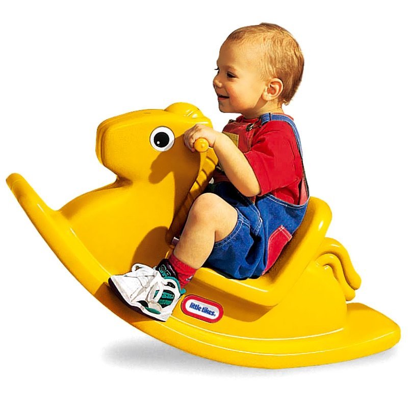 小泰克 摇摇马(黄色) 4215图片_苏宁易购