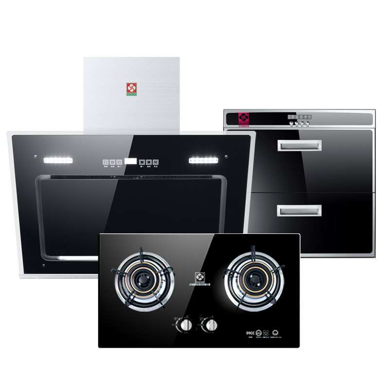 WONDERFLOWER烟灶消套餐 抽油烟机燃气煤