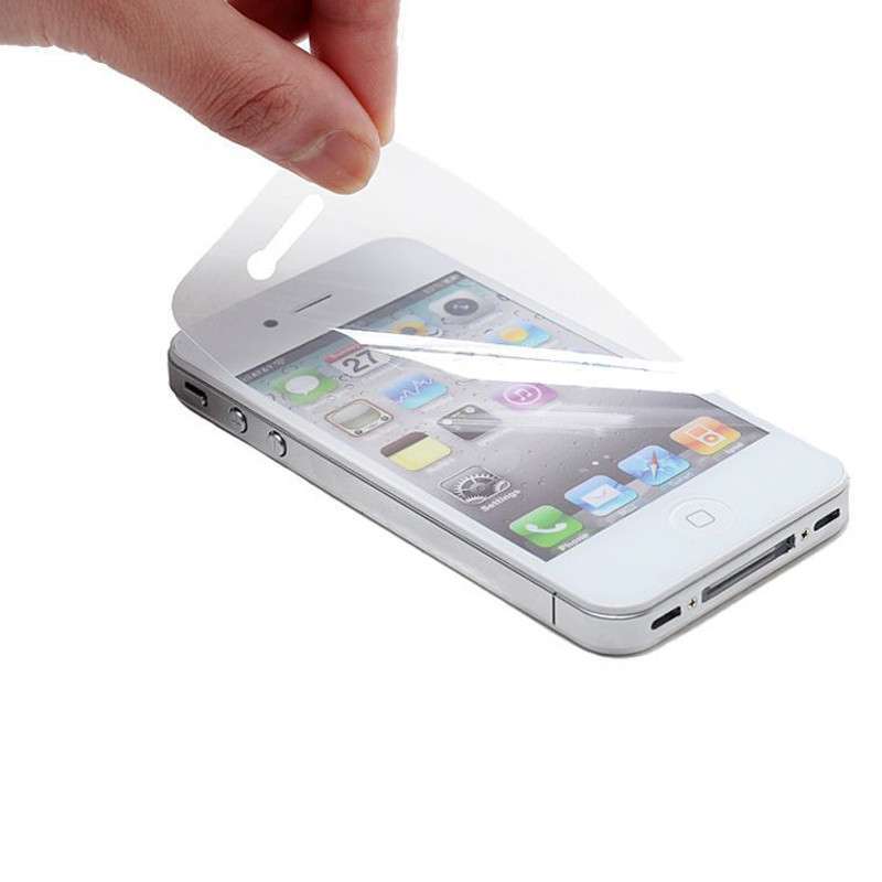 苹果手机膜批发 iphone4\/4s手机高清钢化膜防