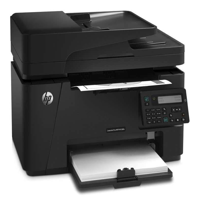 【强中航hp打印机】惠普laserjet pro mfp m128fn黑白