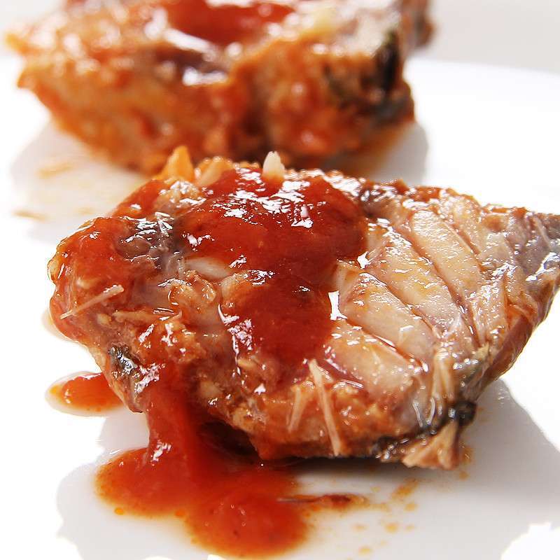 威海特产【金鹏】美味鲐鱼罐头200g/罐 户外即食鱼罐头食品小吃