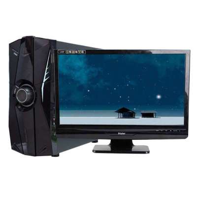 海尔主机轰天雷X7-C803+海尔显示器HT-20618B