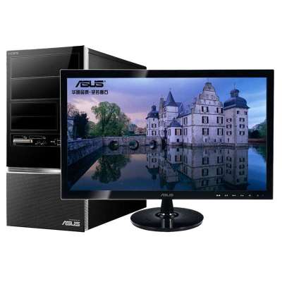 华硕电脑主机CM5340-F E6700/EAH6470+华硕电脑显示器VS228N-C