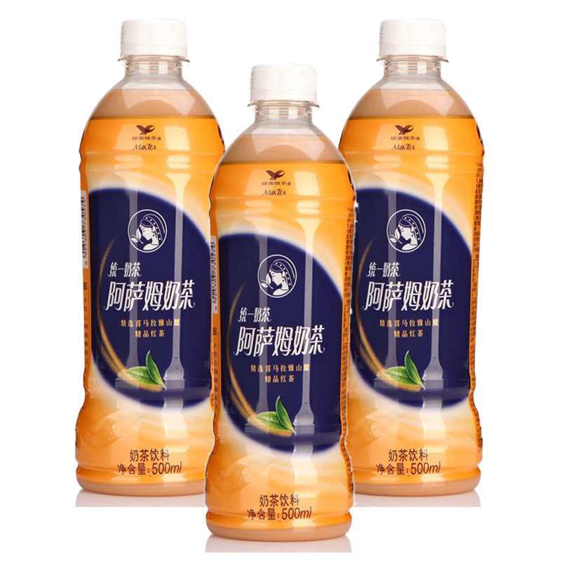 统一阿萨姆奶茶500ml*3瓶装图片