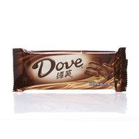 德芙(Dove)丝滑牛奶巧克力 80g/排块 牛奶巧克力