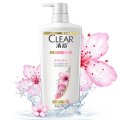 clear清扬去屑洗发水樱花沁爽型洗发露200ml 洗发露100ml 浴球