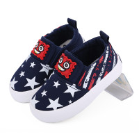 儿童帆布鞋 2016秋季新款套脚宝宝鞋男女童小