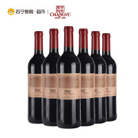 【苏宁易购超市】张裕(CHANGYU) 美乐干红葡萄酒 750ml*6整箱装