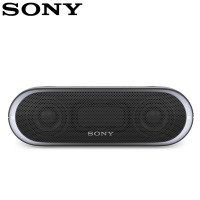 索尼(SONY) SRS-XB20/BC 重低音无线蓝牙音箱 IPX5防水设计便携迷你音响 黑色