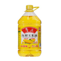 鲁花5S压榨玉米油 5l 鲁花食用油 天津粮油团购区域包邮