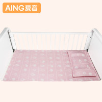 AING爱音婴幼儿竹纤维床席 森之物语 （粉色）床席120*60CM