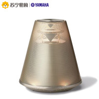 雅马哈（Yamaha）LSX-170 音响 音箱 迷你桌面 台式一体式灯光蓝牙音响 床头音响 光音系列 香槟金