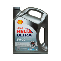 壳牌（Shell）全合成机油 超凡喜力Helix Ultra ECT C3 5W-30 灰壳 SN 4L 德国原装进口