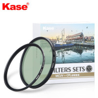 卡色（kase) 150mm 圆形滤镜套装 MC UV镜+CPL偏振镜二代滤镜 高清高透 多层镀膜 防油污 镜头滤镜