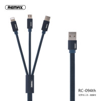 REMAX 科罗拉三合一 数据线 RC-094th 蓝色