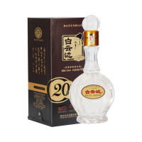 白云边 白酒 二十年陈酿 浓酱兼香型 45度 450ml