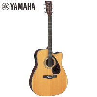 雅马哈(YAMAHA)FX370C电箱吉他 雅马哈吉他 初学入门吉他男女木吉它jita乐器 木吉他 缺角 41英寸 原木色