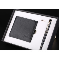 毕加索(Pimio) PS-Q5820C 商务钢笔横包套装 商务钢笔 黑色