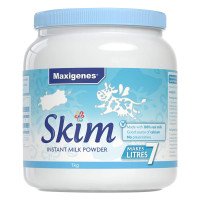 澳洲 Maxigenes美可卓 蓝胖子脱脂高钙奶粉1kg