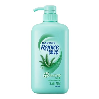 飘柔(rejoice)家庭护理芦荟长效止痒滋润洗发露750ml 宝洁出品