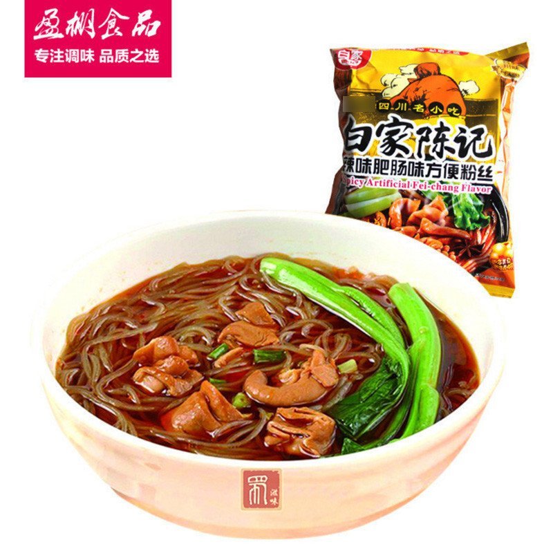 白家陈记粉丝辣味味方便肥肠108g酸辣粉丝速印尼海参好吗图片