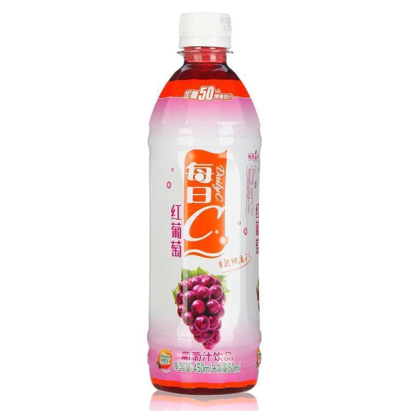 康师傅果汁/果蔬汁 康师傅 每日c红葡萄450ml(箱装) 成都【价格 图片