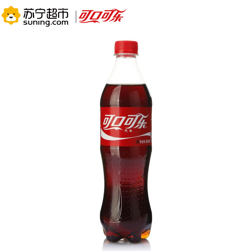 苏宁超市自营 可口可乐 碳酸饮料 汽水 600ml 上海 箱装