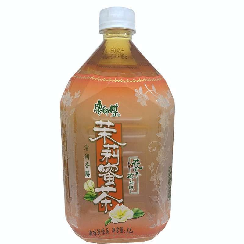 康师傅茉莉蜜茶1升 箱装 康师傅茶饮料