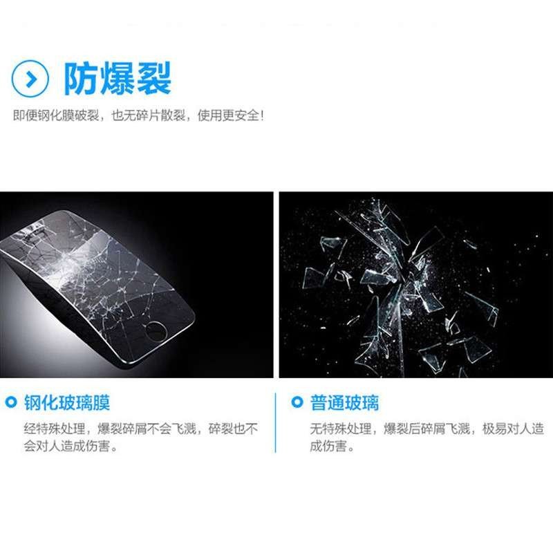 逸美达 努比亚z7max钢化玻璃膜 z7mini手机保护膜中兴z7 高清防爆贴膜