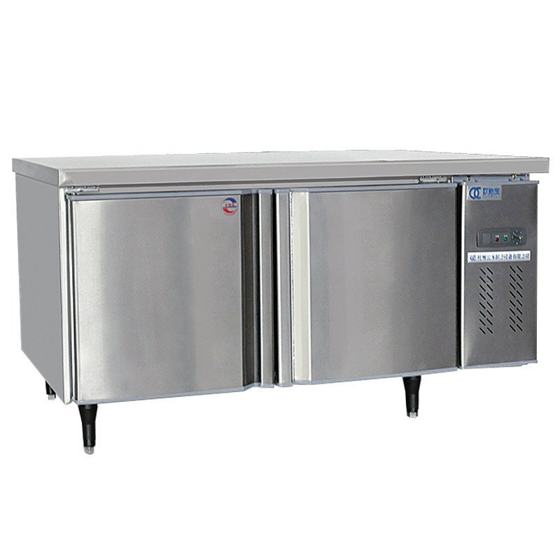 自营欧驰宝(oucboll)厨房操作台 冰柜 商用冷柜 商用冰箱 酒店工作台