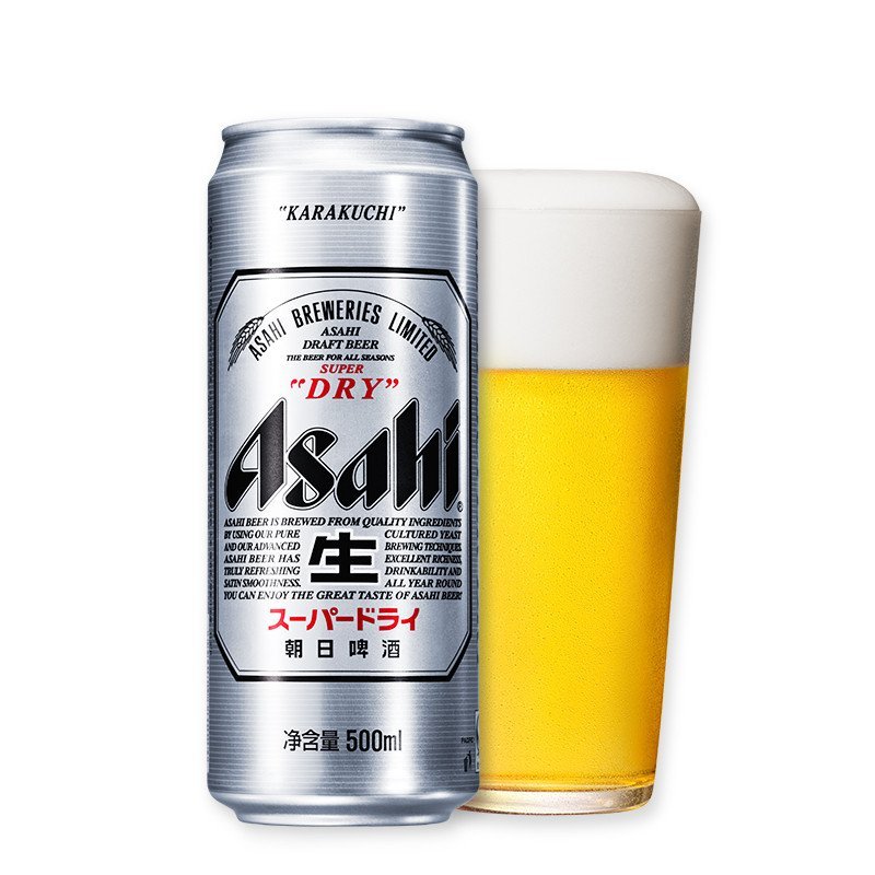 朝日啤酒超爽500ml*24罐整箱