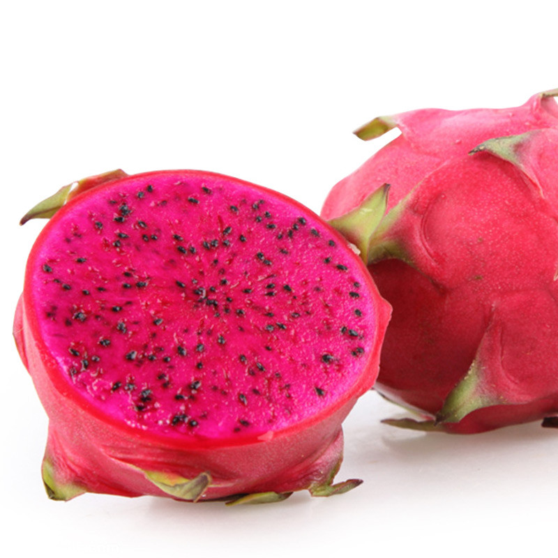 【鲜果来了】国产红心火龙果4.5斤装 新鲜国产